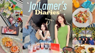 SUB JaiLamers Diaries  VLOG WEEK 📽️ Home cooking 🥯 เบื้องหลังการทำงาน เจอเพื่อนสมัยประถม 💌 [upl. by Zitah]