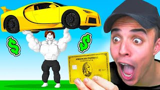 ¡GASTÉ 100000 ROBUX para ser EL MÁS FUERTE en ROBLOX 💪😱 [upl. by Burnside456]