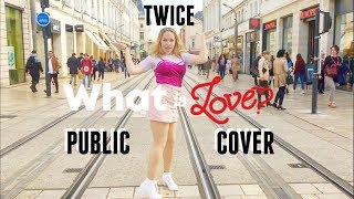 Joli TWICE quotWhat is Lovequot  PUBLIC DANCE COVER [upl. by Nwadrebma]