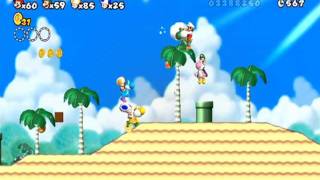 Another Super Mario Bros Wii Coop  16 [upl. by Yellat379]