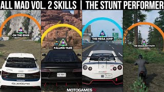 The Crew 2  All MAD Vol 2 Skills  The Stunt Performer Vol 2 Hobby [upl. by Thetis]