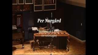 Per Nørgård Arabesques IIIIII for solo percussion [upl. by Reklaw]