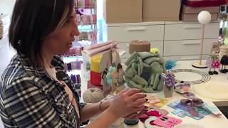 Decofoam tutorial  CreAttiva abilmente fiera Bergamo handmade creazioni fatto a mano [upl. by Eatnuhs]