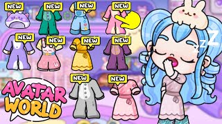 ALL PAJAMAS LOCATION IN AVATAR WORLD 😍 SUPER CUTE 🥰 [upl. by Imhskal]