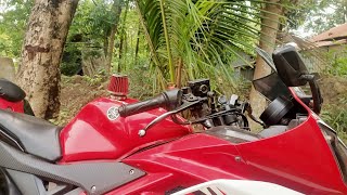 r15 v2 bike air filter change ktm air filter sound wow 😲 silencer nehi lagega [upl. by Saffian]