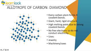 GCSE AQA Chem  C2 Bonding structures amp properties matter  Giant covalent molecules amp nanoscience [upl. by Kcirdnekel]