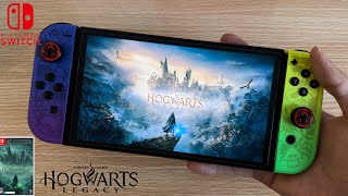 Hogwarts Legacy on Nintendo Switch Gameplay  Nintendo Switch Oled Gameplay [upl. by Aible779]