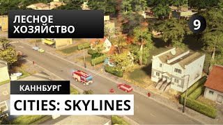 Cities Skylines 9 ЛЕСНОЕ ХОЗЯЙСТВО [upl. by Iadrahs]