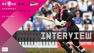 INTERVIEW Tom Banton reacts to Somerset defeat [upl. by Anitsud]