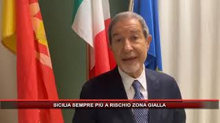 SICILIA SEMPRE PIÙ A RISCHIO ZONA GIALLA [upl. by Forster]