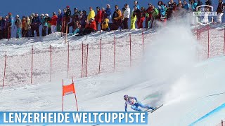 Lenzerheide Piste entlang der Weltcupstrecke [upl. by Rawdan]