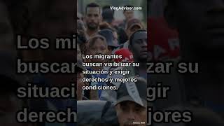 Caravana de 1000 migrantes sale de Chiapas hacia la Ciudad de México [upl. by Soneson]