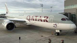 Qatar Airways Safety Video amp And Prayer  787925th Anniversary [upl. by Harikahs]