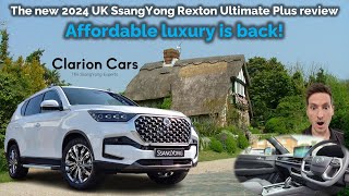 2024 SsangYong Rexton Ultimate Plus UK review  more luxury same price  the inflation buster [upl. by Eolanda231]