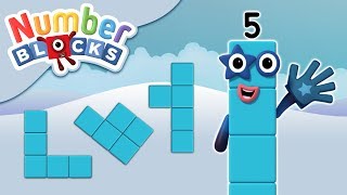 Numberblocks Making Shapes  Learn to count [upl. by Gilliam]