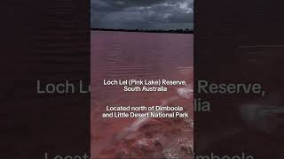 Pink Lake South Australia Dimboola Little Dessert National Park [upl. by Morganica]