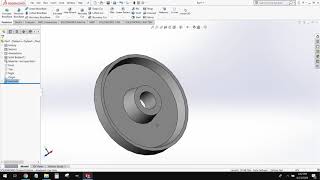 Solidworks Tutorial Revolved Boss Base Features [upl. by Pearlman]