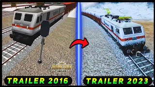 Indian Train Simulator  Android iOS  Mobile Game Trailer [upl. by Cirderf14]