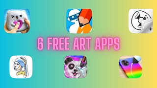 Testing Free Art Apps From The Apple App Store [upl. by Griffy]