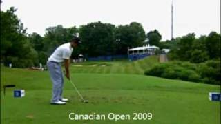 Leif Olson incredible but Lucky Hole in One [upl. by Ynaiffit]