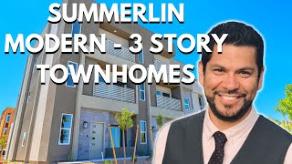 Spectacular 3Story Townhomes in Summerlin [upl. by Cherice]