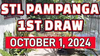 STL PAMPANGA RESULT TODAY 1ST DRAW OCTOBER 1 2024 11AM  TUESDAY [upl. by Also764]