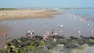 Coastal Features At Dawlish Warren Devon England [upl. by Einolem776]