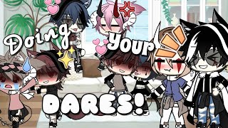 Doing your dares  Gacha Life  Short lazy [upl. by Aloisius30]