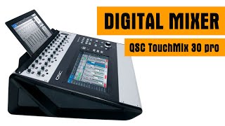 QSC TouchMix 30 pro Giới thiệu tổng quan Digital Mixer [upl. by Aihsar]