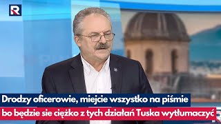 Jakubiak zamiast prawa mamy prawo pięści i siły Oficerowie wiedzą że to nielegalne  W Punkt 22 [upl. by Derzon]