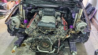 Twin Turbo 52 V10 URS6 Sounds Insane [upl. by Sierra]