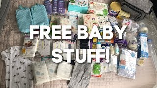 HOW TO GET TONS OF FREE BABY STUFF 2019 [upl. by Wini461]