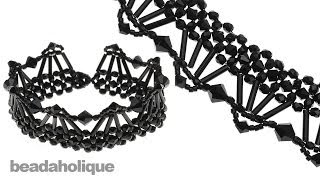 How to Bead Weave the Isabella Collar Necklace [upl. by Anoi]