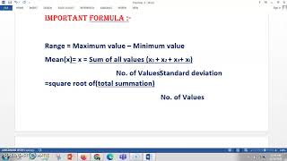 12TH HSC GEOGRAPHY PRACT3 DATA ANALYSISMEASURES OF DISPERSIONPART1MEANRANGESTANDARD DEVIATION [upl. by Eugirne]