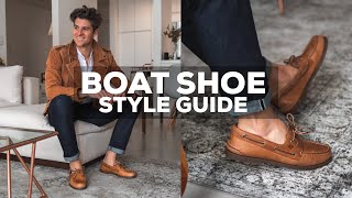 6 NEW WAYS to Style Sperry Boat Shoes  Break the Norm [upl. by Smoht]