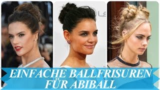 Einfache ballfrisuren für abiball [upl. by Oemac622]