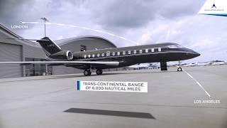 Bombardier Global Express XRS Watch a Private Jet Walkthrough with ACS [upl. by Nomael180]