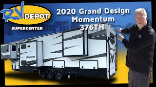 Luxury Toy Hauling At Its Best 2020 Grand Design Momentum 376TH rv rvlife travel explore fun [upl. by Pomfrey481]