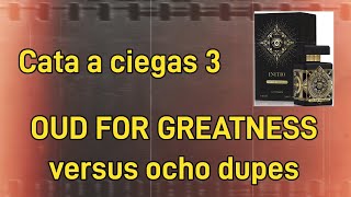 CATA A CIEGAS OUD FOR GREATNESS VS OCHO DUPES [upl. by Aicilev]