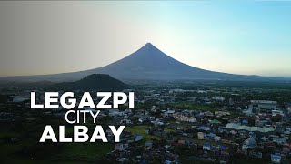 LEGAZPI CITY AERIAL VIEW [upl. by Tibbs]