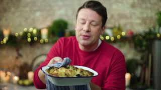 Jamie’s Tipsmas Brussels Cauliflower Cheese Cranberry Sauce Mash  Tesco with Jamie Oliver [upl. by Neuburger]