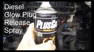 Glow Plug Release Spray [upl. by Kciredor]