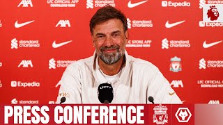 Jürgen Klopps Final Premier League press conference  Liverpool vs Wolves [upl. by Marchese]