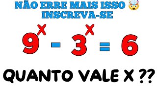 VEJA COMO RESOLVER ESSE TIPO DE EQUAÇÃO matemática equação enem matematicabasica [upl. by Ecadnac]