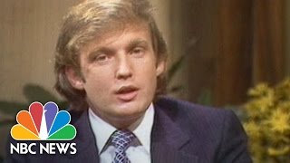 1980s How Donald Trump Created Donald Trump  NBC News [upl. by Eimorej]