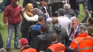 Riots Royal Antwerp  Eupen 30042016 [upl. by Baudin470]