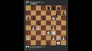 Capablanca vs Alekhine  Nottingham 1936 [upl. by Frodin161]