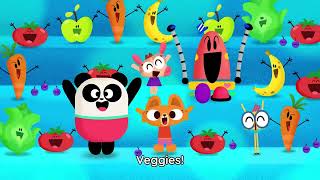 Lingokids ABC FRUITS and VEGGIES 🥭🥬 ABC Song for Kids [upl. by Idnem]