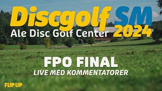 SM i Discgolf 2024 LIVE FPO R4 [upl. by Lethia]