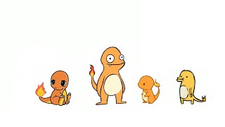 Charmander Evolution Animation [upl. by Hildie]